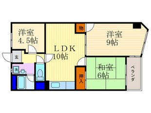 メゾン河忠の物件間取画像